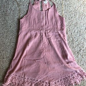 Pink Lacey Dress